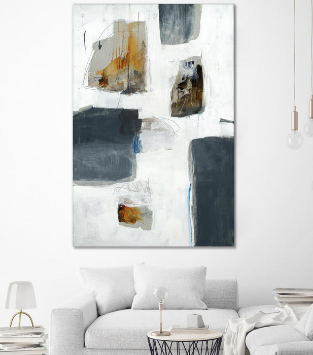 Œuvre d’art murale Giant Art « Watch From The Window I » 84 x 54