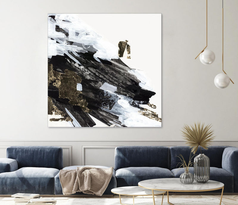 Œuvre d’art murale Giant Art « Motion Waves » 54 x 54