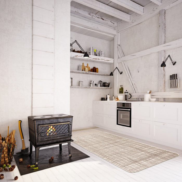 Carpette Panthea ivoire - 2 pi 2 po x 3 pi 11 po