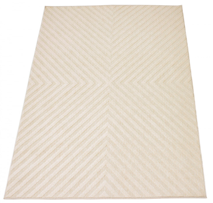 Carpette Dodie ivoire 4 pi 7 po x 6 pi 7 po