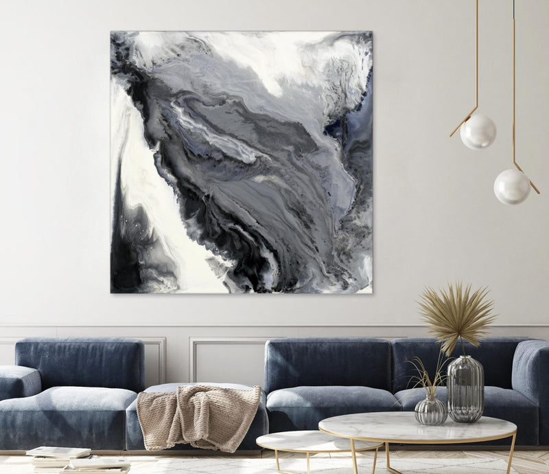 Œuvre d’art murale Giant Art « Approaching » 72 x 72