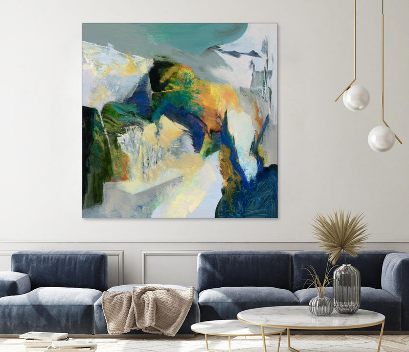 Œuvre d’art murale Giant Art « Iceberg » 54 x 54