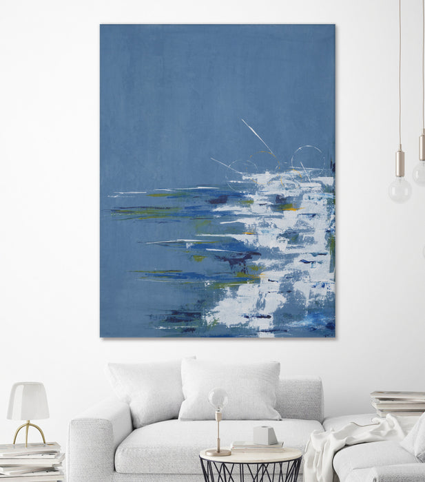 Œuvre d’art murale Giant Art « Tip Toe Surf » 72 x 54