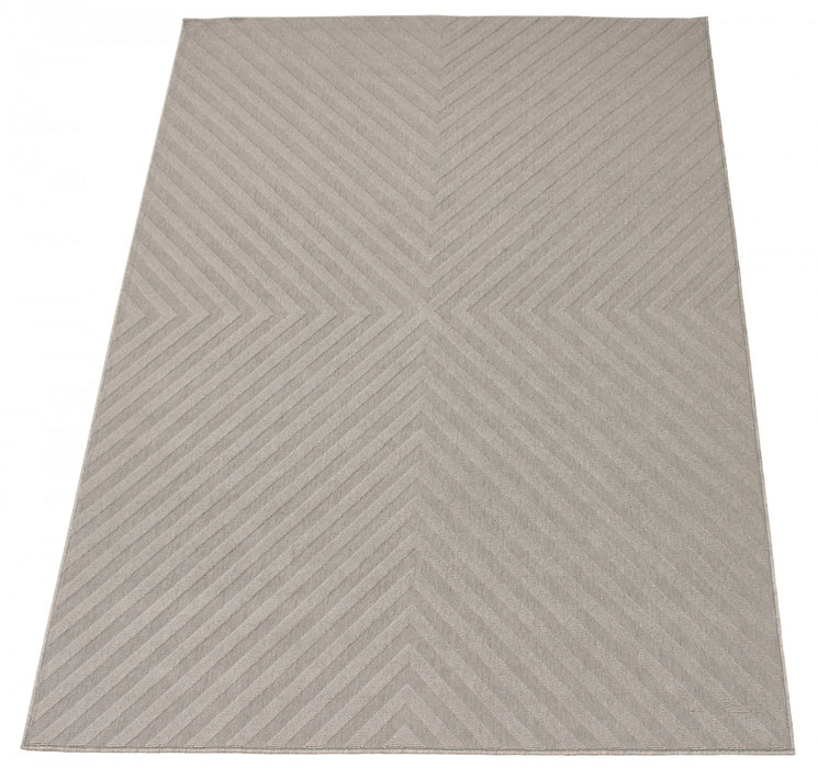 Carpette Dodie grise 5 pi 3 po x 7 pi 7 po