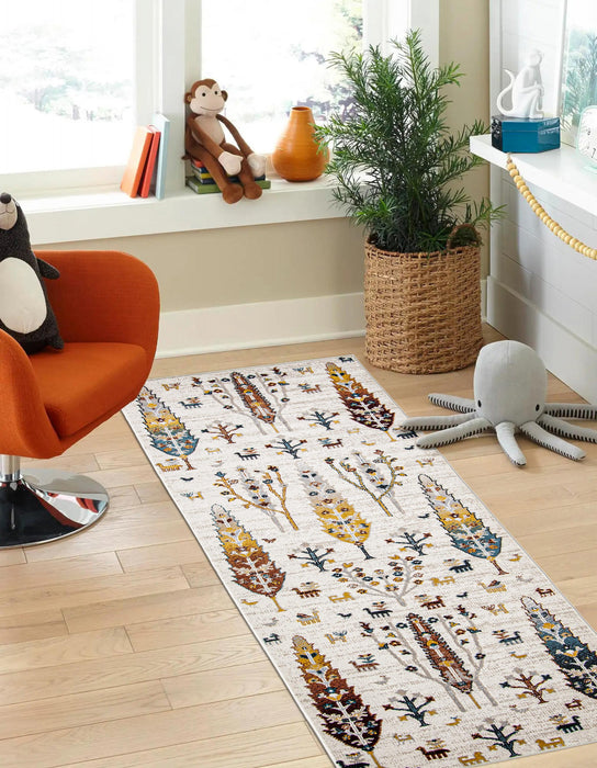 Carpette Pine ivoire lavable à la machine - 2 pi 6 po x 8 pi 0 po