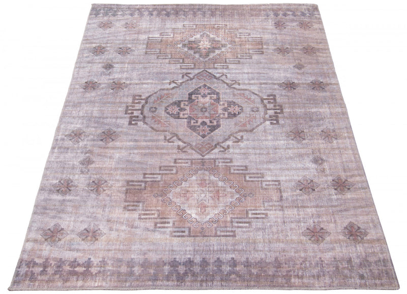 Carpette Kashkuli grise 5 pi 3 po x 8 pi 0 po