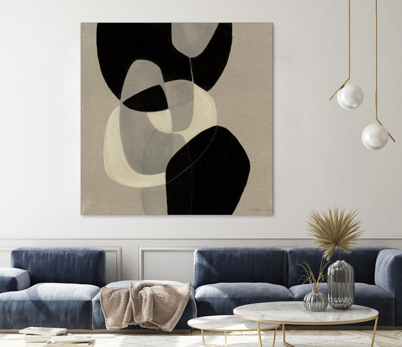 Œuvre d’art murale Giant Art « Gravity Iii » 54 x 54