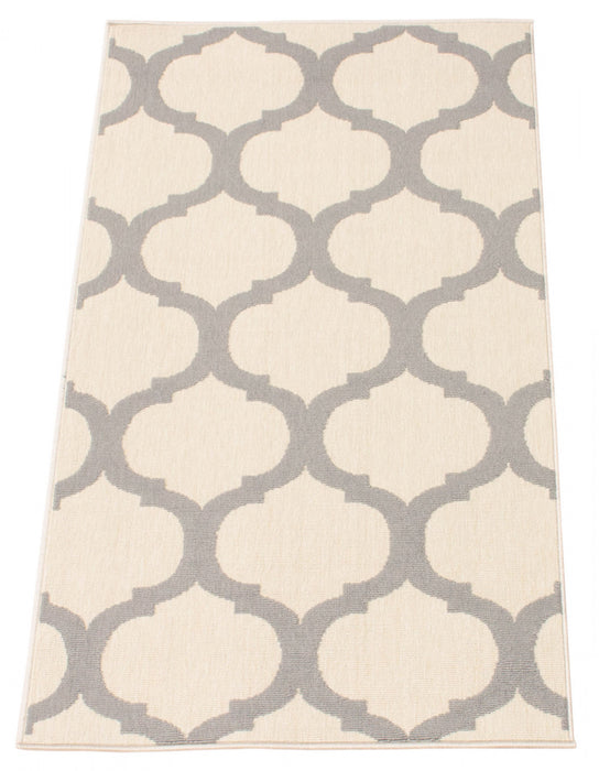 Carpette Sophie gris clair - 2 pi 8 po x 4 pi 11 po