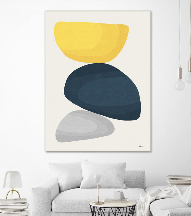 Œuvre d’art murale Giant Art « Abstract Xv » 72 x 54