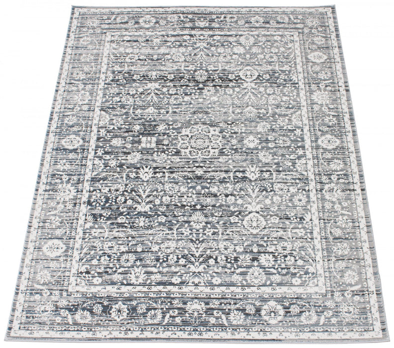 Carpette Shaleigh grisecrème 5 pi 3 po x 7 pi 3 po