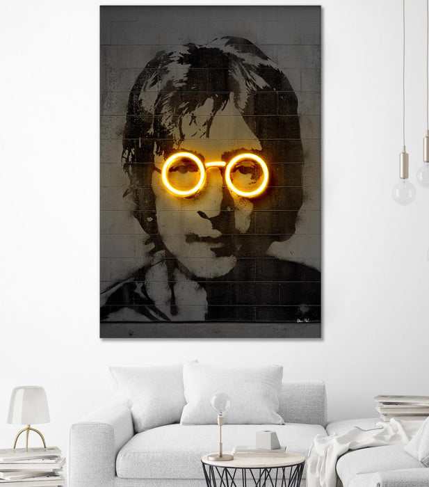 Œuvre d’art murale Giant Art « John Lennon » 84 x 54