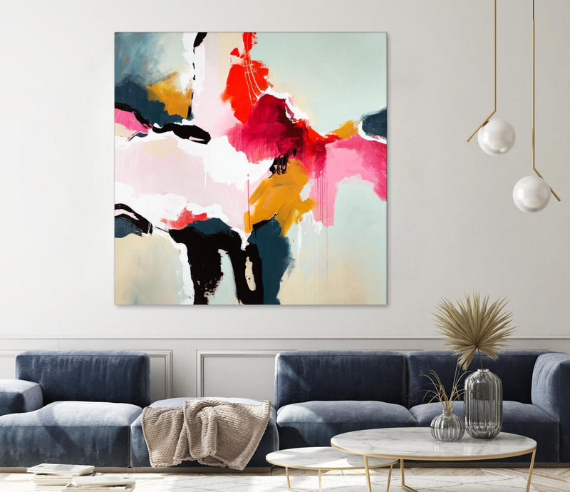 Œuvre d’art murale Giant Art « Mental Picture » 54 x 54
