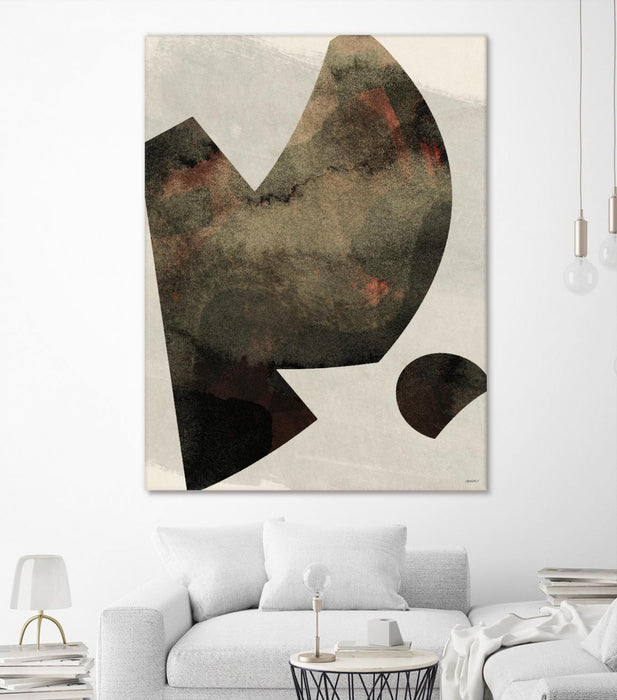 Œuvre d’art murale Giant Art « Natural Color Machine I » 72 x 54