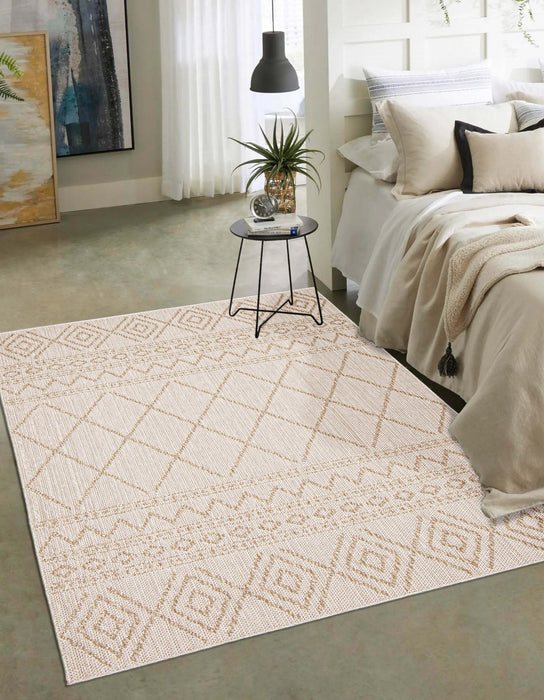 Carpette Balbina taupe - 6 pi 3 po x 9 pi 3 po
