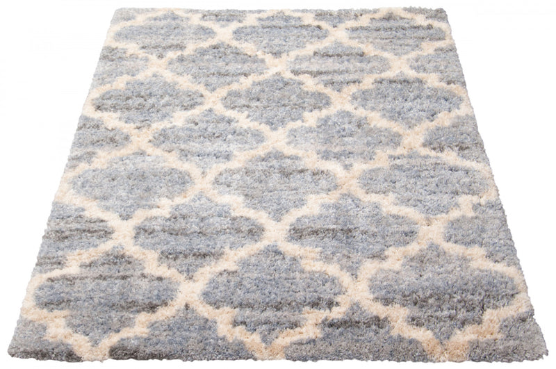  Carpette Dimity grisebleu clair - 3 pi 11 po x 5 pi 7 po