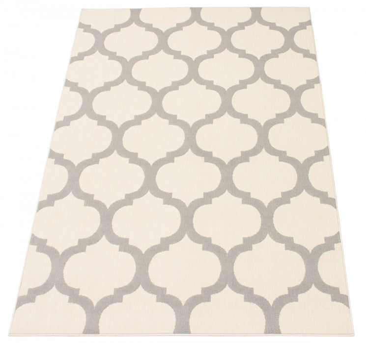  Carpette Sophie gris clair - 5 pi 3 po x 7 pi 7 po