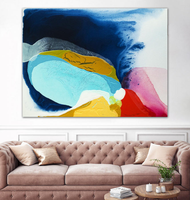 Œuvre d’art murale Giant Art « Maya Iv » 72 x 54