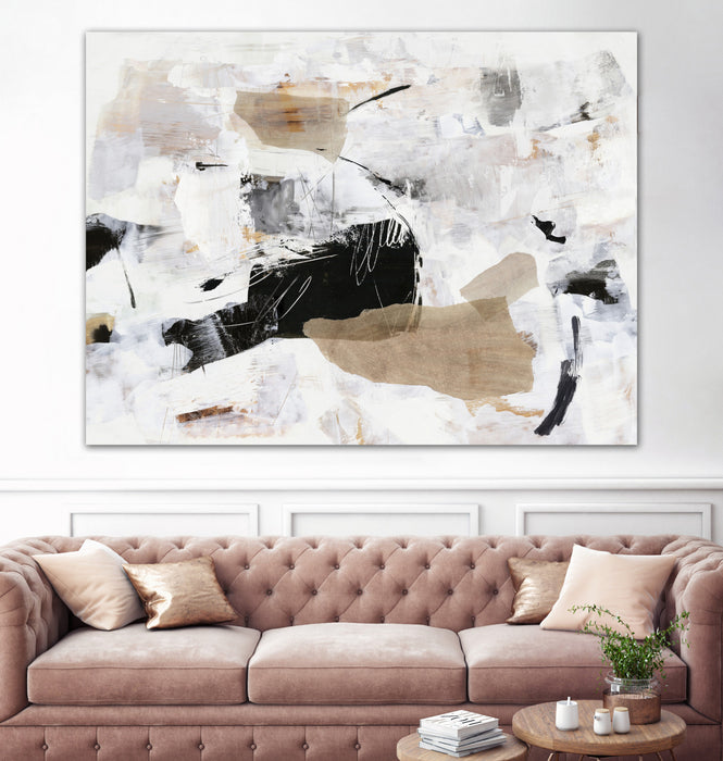 Œuvre d’art murale Giant Art « Sweet Whispers » 72 x 54