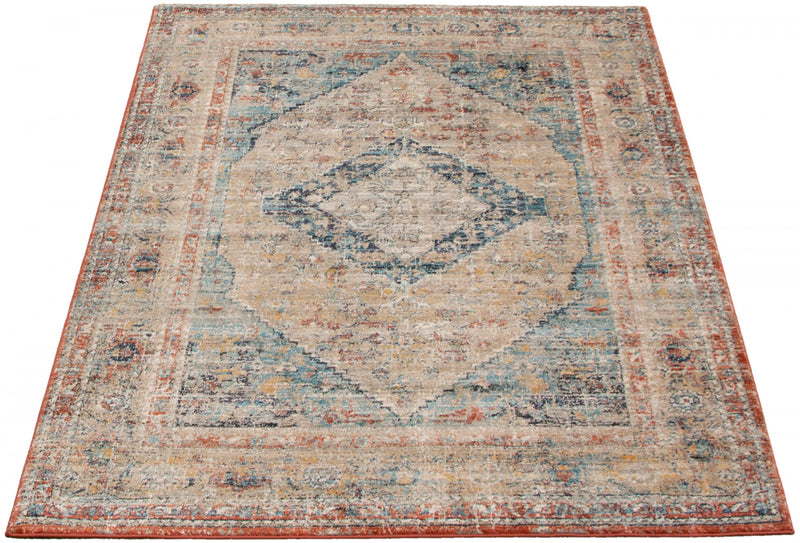 Carpette Bolivar Bijar Multi couleur - 5 pi 3 pox 7 pi 6 po