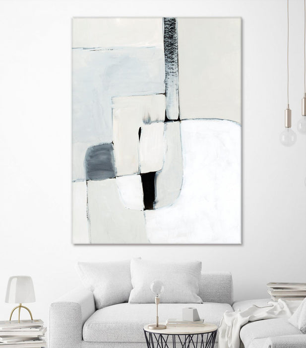 Œuvre d’art murale Giant Art « Soft Spoken I » 72 x 54