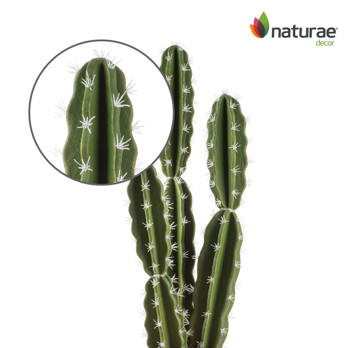 Cactus mexicain artificiel de 26 po en pot terracotta 
