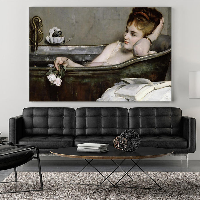 Œuvre d’art murale Giant Art « The Bath » 84 x 54