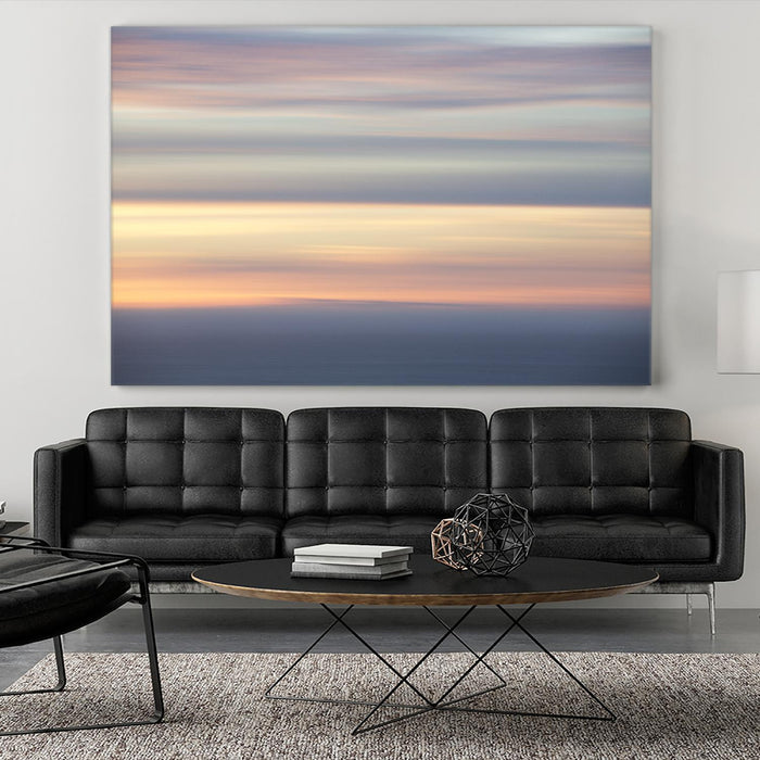 Œuvre d’art murale Giant Art « Ocean Kisses Sky » 72 x 48