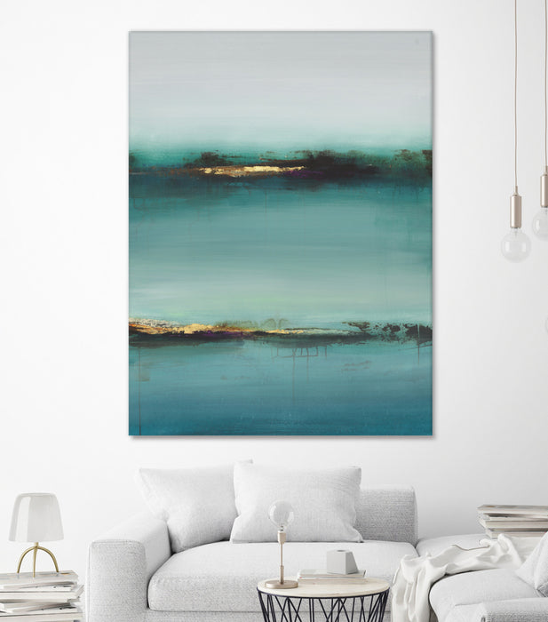 Œuvre d’art murale Giant Art « Virgin Isles V » 72 x 54