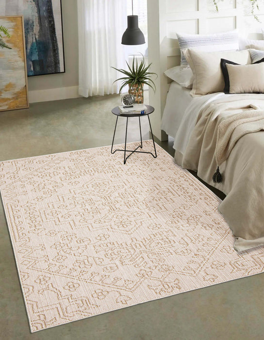 Carpette Halfrida taupe - 6 pi 3 po x 9 pi 3 po