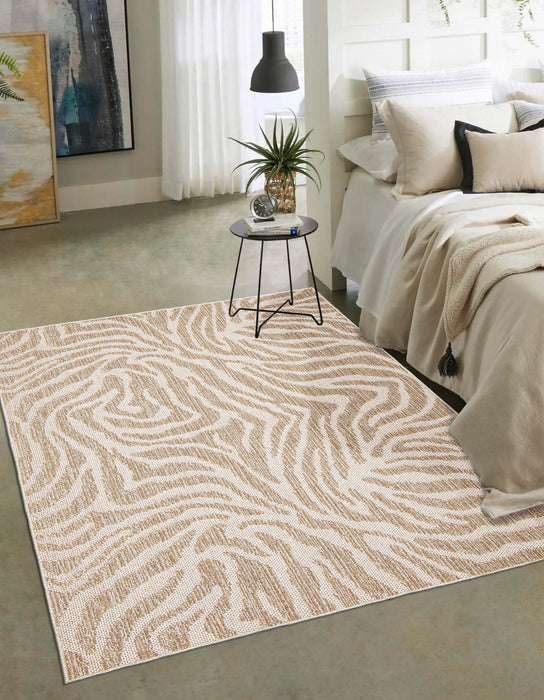 Carpette Samia taupe - 4 pi 0 po x 6 pi 0 po