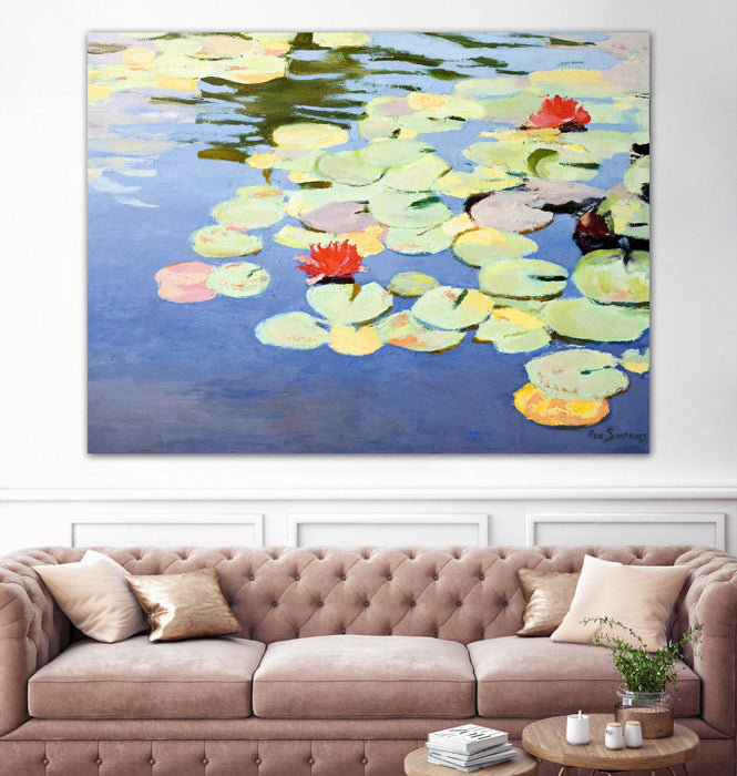 Œuvre d’art murale Giant Art « Mello And Marvelous » 72 x 54