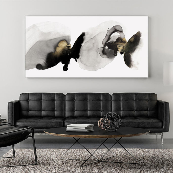 Œuvre d’art murale Giant Art « Flowing Rythm I » 72 x 36