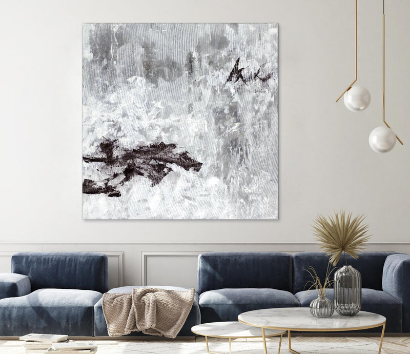 Œuvre d’art murale Giant Art « Half Beat » 72 x 72