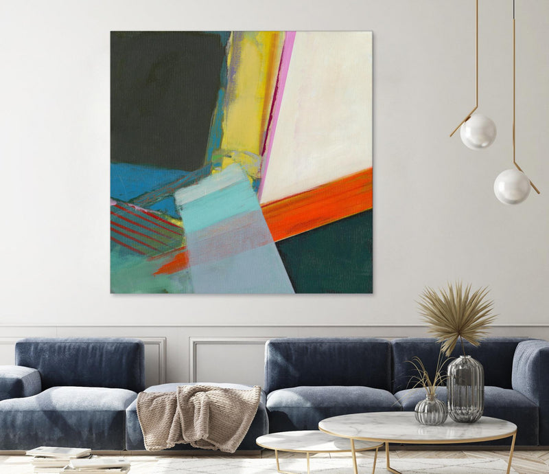 Œuvre d’art murale Giant Art « Solidity Ii » 54 x 54