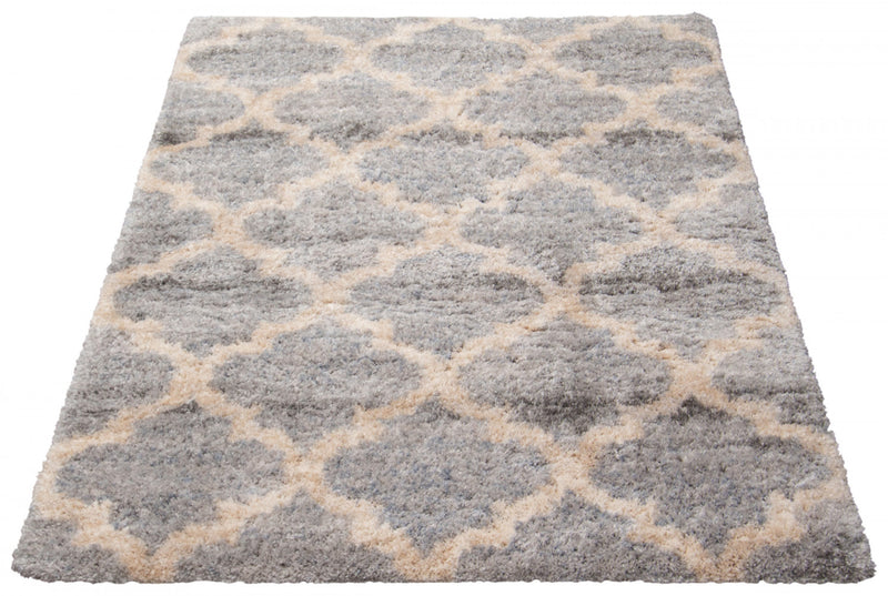  Carpette Dimity grise - 6 pi 7 po x 9 pi 6 po