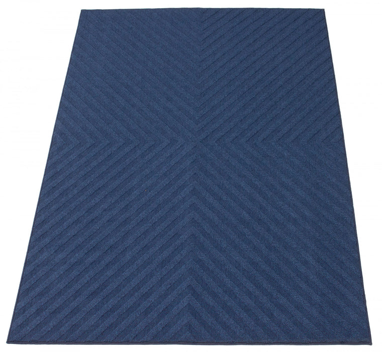 Carpette Dodie bleue 6 pi 7 po x 9 pi 6 po