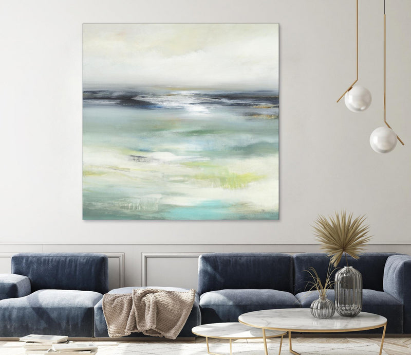 Œuvre d’art murale Giant Art « Layered View » 54 x 54