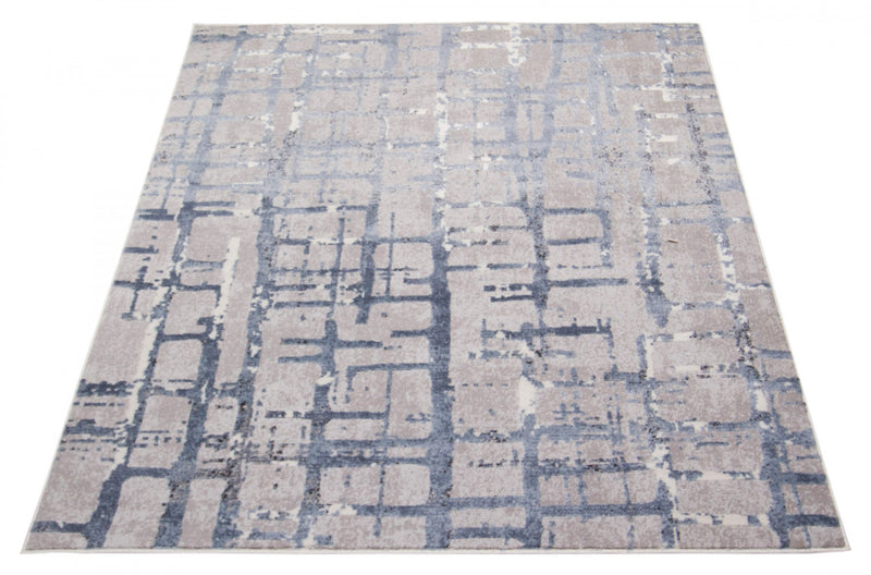 Carpette Jewel bleu clair - 5 pi 3 po x 7 pi 3 po