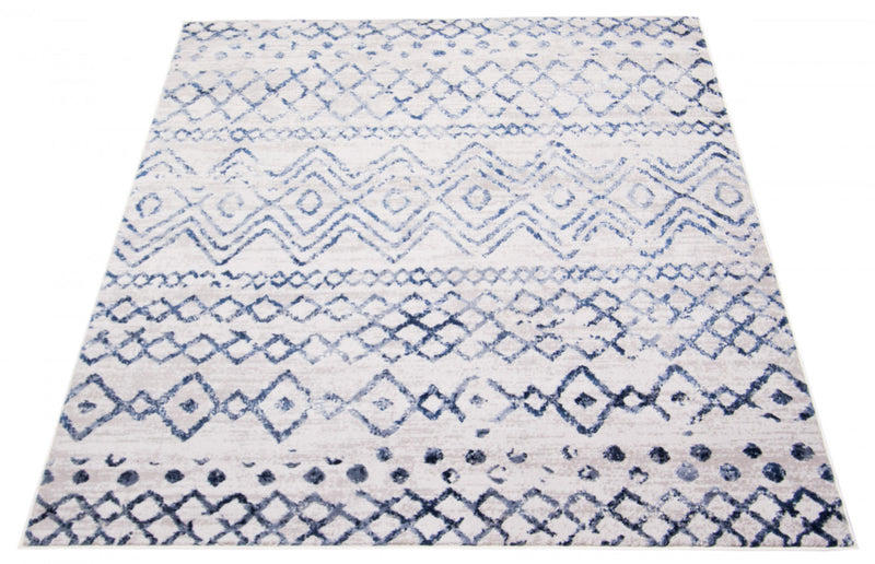 Carpette Dita bleu marine - 7 pi 10 po x 10 pi 2 po