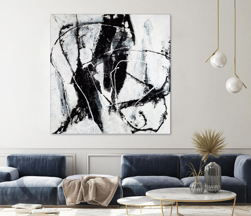 Œuvre d’art murale Giant Art « Polar Opposition » 54 x 54