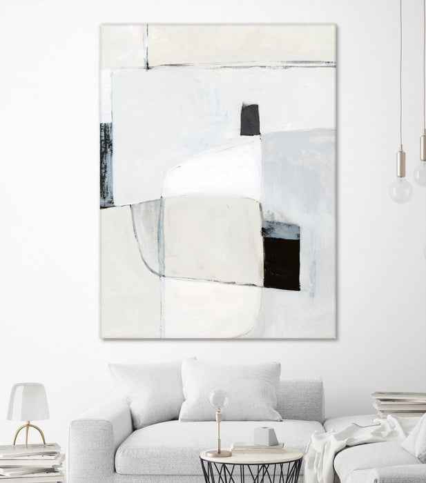 Œuvre d’art murale Giant Art « Soft Spoken Ii » 72 x 54