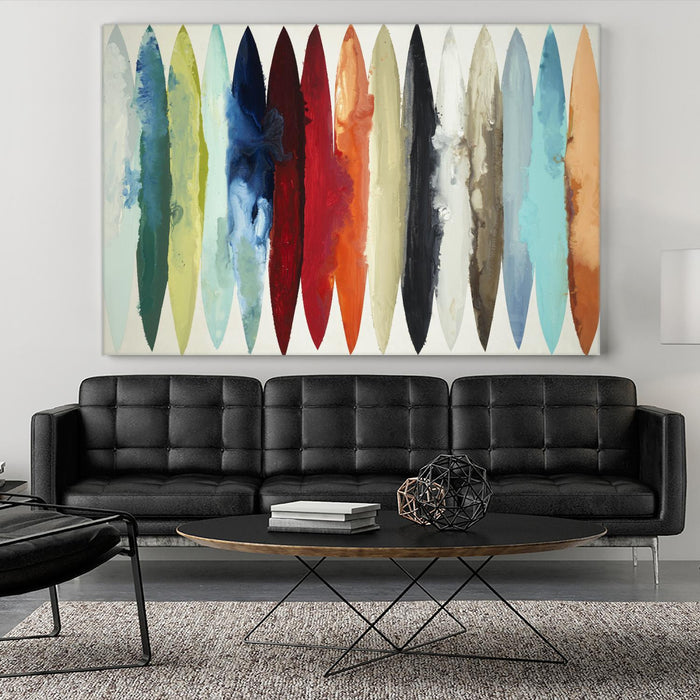 Œuvre d’art murale Giant Art « Even Flow » 84 x 54