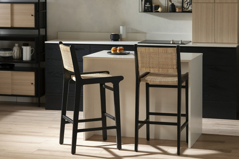 Tabouret bar Balka - noir 
