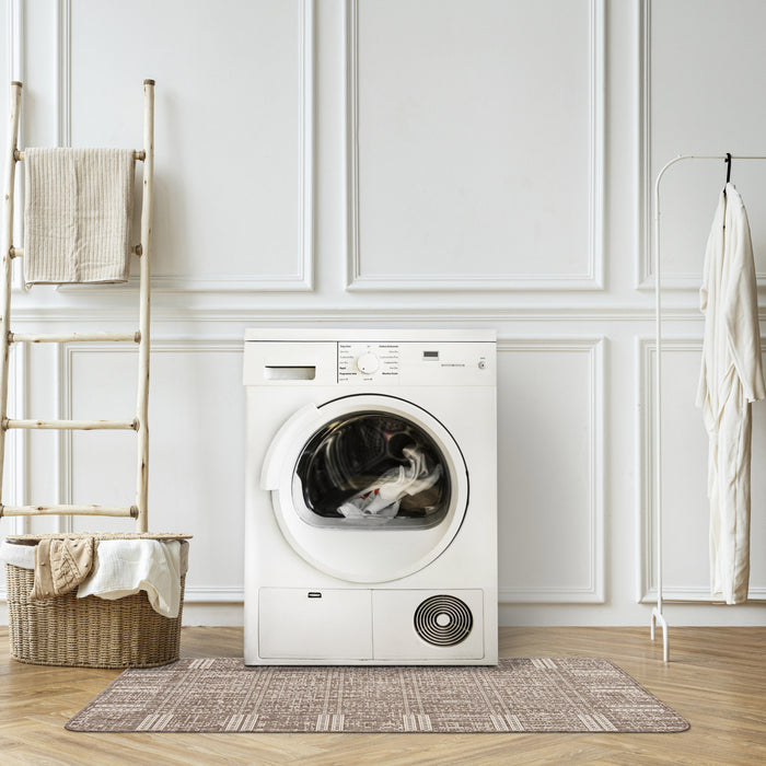 Carpette Joni taupe - 4 pi 4 po x 6 pi 5 po