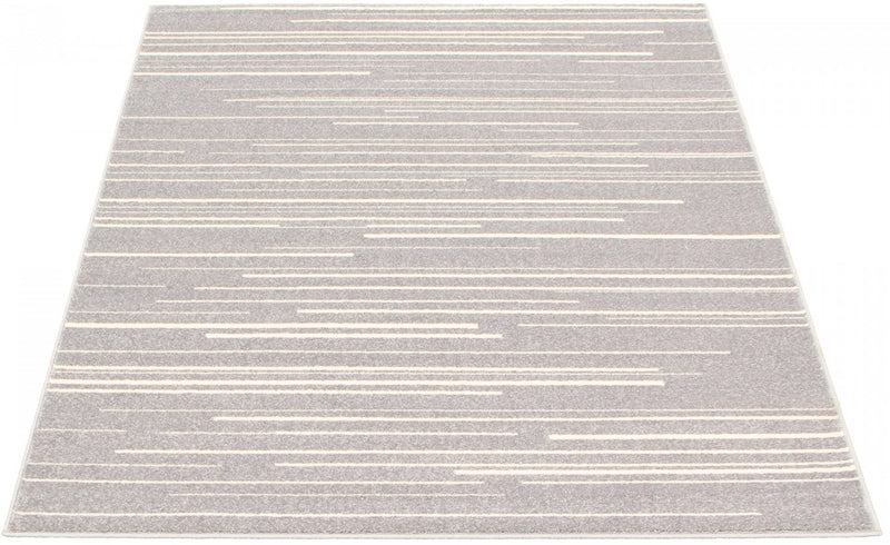 Carpette Faith argent-crème - 3 pi 11 pox 5 pi 7 po