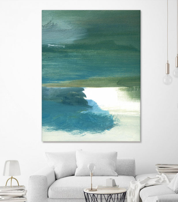Œuvre d’art murale Giant Art « Coastal Seascapes C » 72 x 54