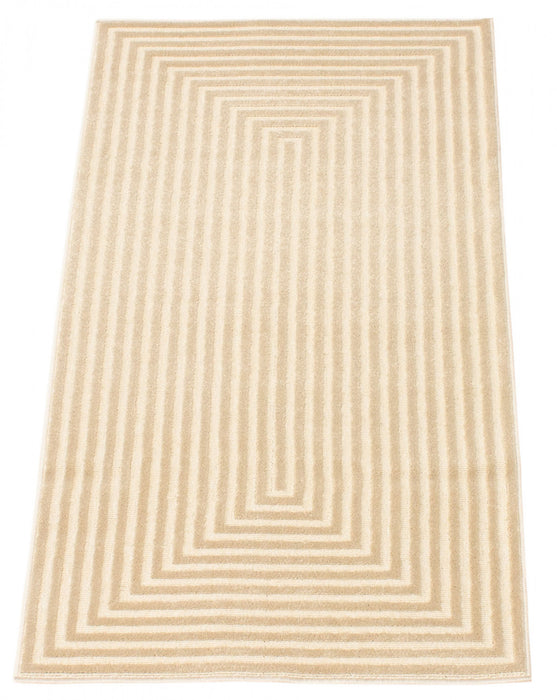Carpette Kiah ivoire 2 pi 8 po x 4 pi 11 po