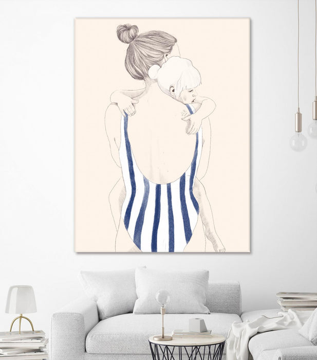 Œuvre d’art murale Giant Art « Daughter » 72 x 54