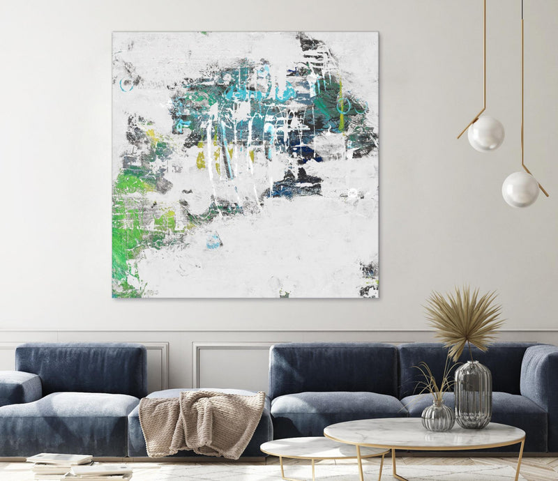Œuvre d’art murale Giant Art « Cool Kids I » 72 x 72