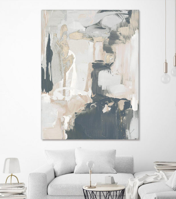 Œuvre d’art murale Giant Art « Muted Longing I » 72 x 54